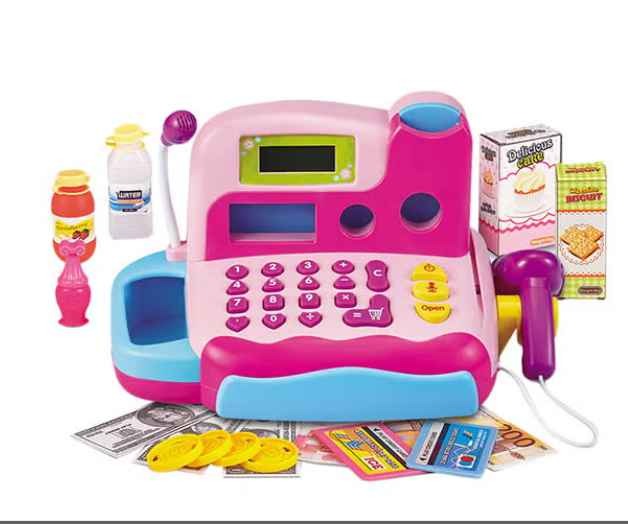 Caja Registradora Juguete para Niñas –Increíble Juego 3 en 1 - Imagen 2