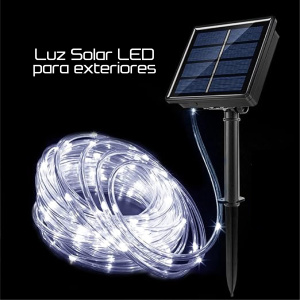 Guirnalda Luces LED Solares Exteriores
